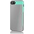 Incipio Faxion for iPhone 5 - Retail Packaging - Haze Gray / Navajo Turquoise