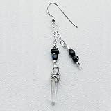 Black w/Crystals Earrings