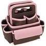 Small Organizer-Pink/Chocolate