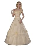 Envie/Paris - 1010 SISSI Abendkleid Ballkleid 1-teilig in Creme-Apricot Gr.36-50