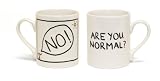 Edward Monkton Novelty Mug - Are you Normal?