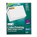 Avery Matte White Color Printing Labels for Inkjet Printers, 0.75 x 2.25 Inch, Pack of 600 (8257)