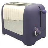 2-Slice Toaster-Blue-SoftTouch Polyproylene Body (Blue) (6.5H x 8.5W x 10L)