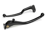 Yamaha YZF R6 2005-2008 Billet Aluminum Black Brake and Clutch OEM Stock Style Hand Grips Levers Left and Right One Pair Motorcycle 05 06 07