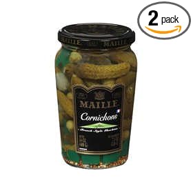 Maille French Style Cornichons 14 oz. ea. (Pack of 2)