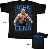 JOHN CENA YELL WWE KIDS WRESTLING SHIRT SIZE SMALL