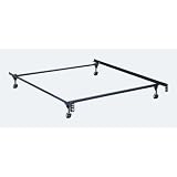 Standard Queen Bed Frame with Casters By Hollywood Bed Frame