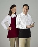 [Itm] Black [Acsry To]: Medline Bib Apron W/ Pockets - Bib Apron - Black