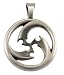 BICO AUSTRALIA JEWELRY (E150) STORMRIDER - DARING PURSUIT FOR ADVENTURE - Comes with a Generic 18 inch (to 20in) Adjustable 4mm Black Rubber Necklace.