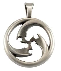 BICO AUSTRALIA JEWELRY (E150) STORMRIDER - DARING PURSUIT FOR ADVENTURE - Comes with a Generic 18 inch (to 20in) Adjustable 4mm Black Rubber Necklace.