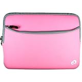 ASUS EeePC 1002HA, 1008HA, 1008P, S101, T101MT 1005HA, 1005 PE, 1005PR, 1001P PINK With Pocket Soft NEOPRENE SLEEVE CASE Cover Pouch Carrying Bag
