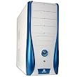 Coolmax CS-470 10-Bay ATX Case (Silver/Blue) - No PS