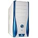 Coolmax CS-470 10-Bay ATX Case (Silver/Blue) - No PS