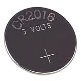 555 Batteries Size CR2016 Lithium Coin Cell Battery, 3 Volt