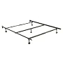 Adjustable Full/Queen Sturdy Metal Bed Frame w/ Rug Rollers By Fashion Bed Group