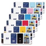 HP 83 UV Ink Cartridge,For Designjet 5000/5000PS,Lt. Cyan