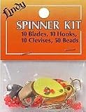 LINDY LITTLE JOE INC. (KT101 ) Lure Kits(kit sold as a 1 each) SNELLED SPIN KIT 10 BLDES #4HK
