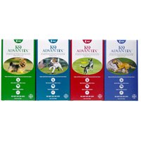 K9 Advantix - UNDER 10 LB. - 4 PACK
