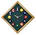 Pool Table Room Billiard Clock Oak & Spruce Mali Felt Pool Table Room Billiard Clock Oak & Spruce Mali Felt