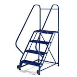 31TvAyqVEoL. SL160  VESTIL Tip N Roll Ladders   Blue