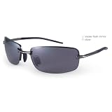 Sundog Links-Shc Polarized-Sunglasses with Silver Frame and Smoke Flash Mirror Lens