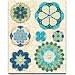 K-Ology Grand Adhesions Embellishments, Paper Flowers: Addison