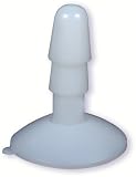 Doc Johnson Vac-u-lock Suction Cup Plug, Clear Frost