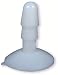 Doc Johnson Vac-u-lock Suction Cup Plug, Clear Frost