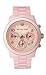 MICHAEL Michael Kors Watch, Women's Pink Ceramic Bracelet MK5194