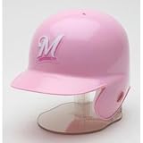 Milwaukee Brewers Pink Riddell MLB Replica Mini Batting Helmet