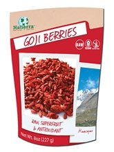 Natierra Organic Raw Goji Berries,12x8 oz