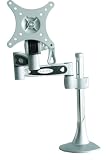 Sylvania SYL-DLB371 Monitor Arm for 14'' to 24'' Displays (Silver)