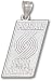 Portland Trailblazers Sterling Silver Pendant
