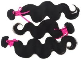 DREAM Virgin HAIR @ Extensions 100% Virgin Malaysian Weave for Cheap Body Wave 3 Bundles 12"-30" Natural Color (1B)(3 Bundles 20inch)