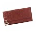 【並行輸入】グッチ GUCCI Wホック長財布 212104 AA61G 6314 GG型押しソフトカーフ (ダークレッド)