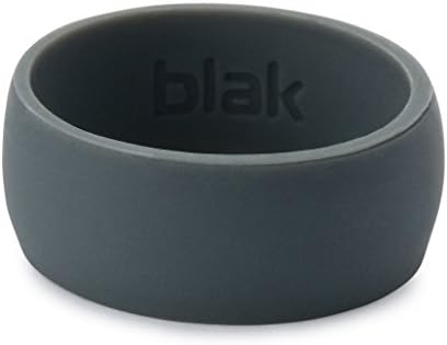 Blak Premium Silicone Wedding Ring for Men - Unique Low Profile Design