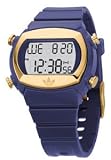 Adidas #ADH6017 Candy Dark Purple Gold Digital Sports Watch