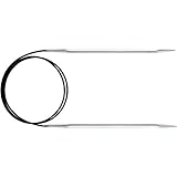 Knitter's Pride 10/6mm Cubics Platina Fixed Circular Needles, 24"