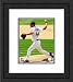 Framed Jake Peavey San Diego Padres Photograph