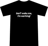 Produkt-Bild: Fruit of the Loom T-Shirt - Don't wake me