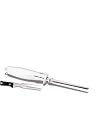 Hamilton Beach 74250 Carve 'n Set Electric Knife with Case, White