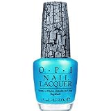 OPI Nail Lacquer, Turquoise Shatter, 0.5 Fluid Ounce