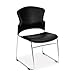 Armless Banquet Stacking Chair (Set of 40) Seat finish: Black