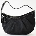 Coach Soho Pleated Signature Large Hobo Handbag