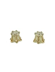 14k Diamond Childrens Earrings