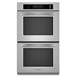 Kitchenaid KEBS207S 30 in. Electric Double Built-In Oven : Stainless Steel