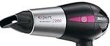 BaByliss D171E - Secador de pelo con cable retráctil, 2000 W, color negro/plateado