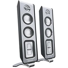 Philips MMS321 2.0 Channel Multimedia Speakers