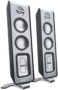 Philips MMS321 2.0 Channel Multimedia Speakers