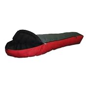 Backside 800 40 Degree Down Sleeping Bag (Red/Graphite)